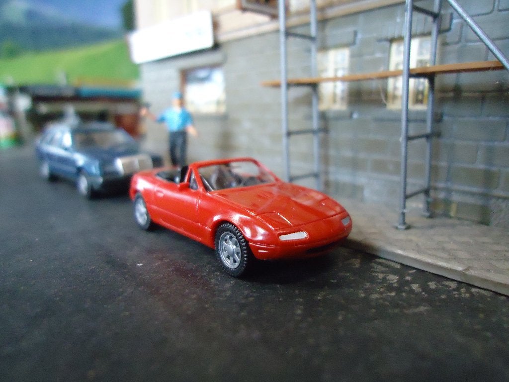 Mazda MX-5 - Wiking 188 rood, Ophalen of Verzenden, Nieuw, Auto, Wiking