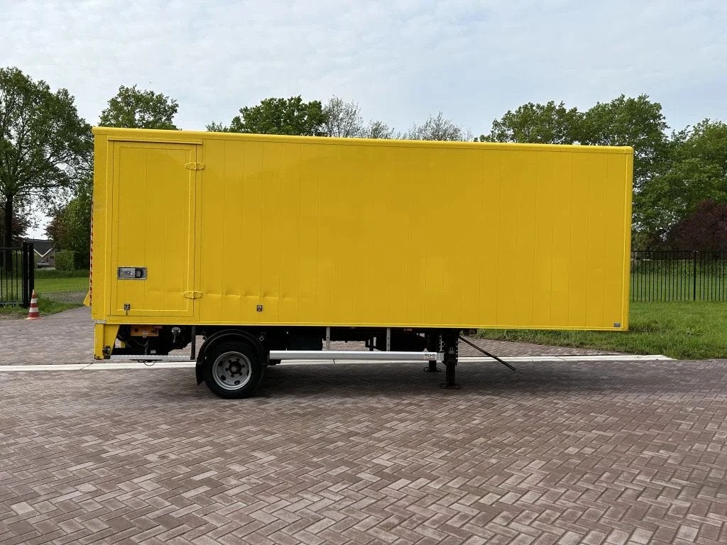 Nefra Be oplegger 7.5 ton met laadklep 750kg (bj 2011), Overige brandstoffen, Bedrijf, Aanhangers en Opleggers, Te koop