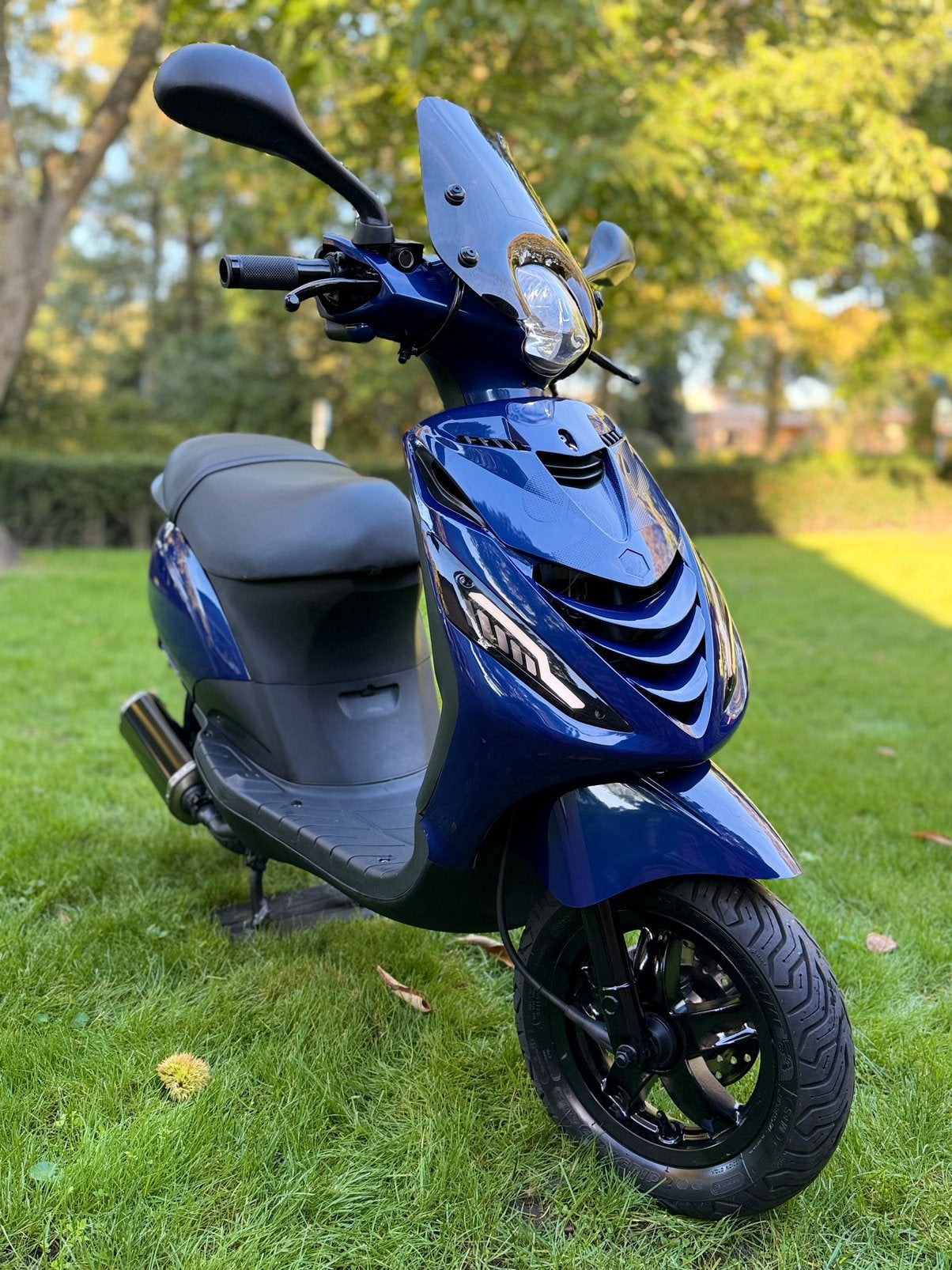 Piaggio zip BMW blue ‼️NIEUWSTAAT‼️, Ophalen, Zo goed als nieuw, Benzine, Zip