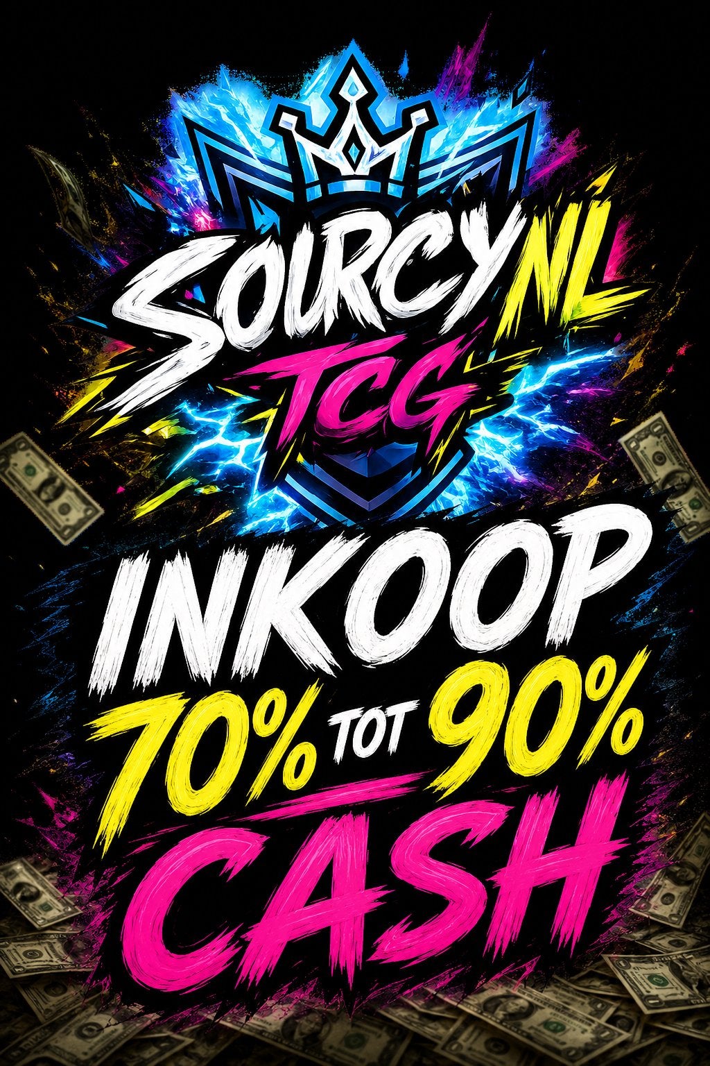 INKOOP POKEMON & ONE PIECE 70%tot 90%, Tickets en Kaartjes, Eén persoon
