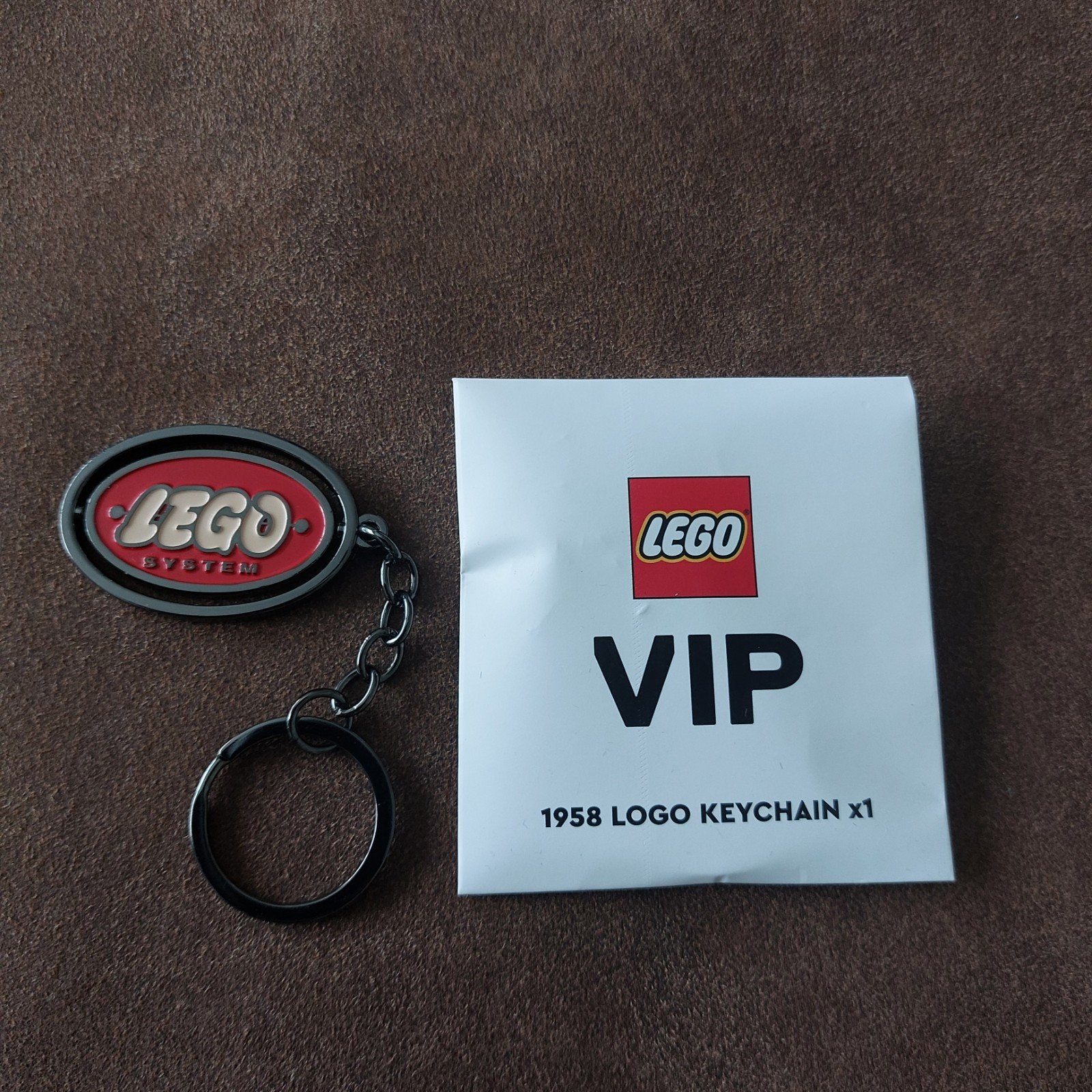 LEGO VIP 1958 Logo Sleutelhanger 5007092 Nieuw, Ophalen of Verzenden, Nieuw, Merk