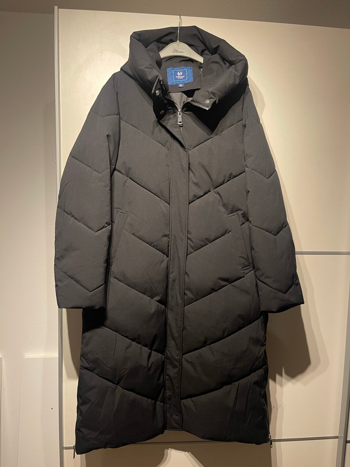 Zwarte dames jas maat XL - Zo goed als nieuw, Ophalen of Verzenden, Zo goed als nieuw, Maat 46/48 (XL) of groter, Zwart