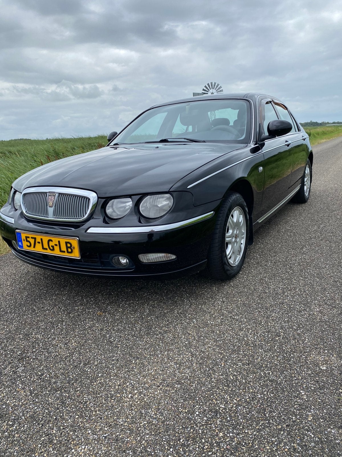 Rover 75 1.8 Turbo 2003 Zwart, 742 kg, 4 cilinders, 1796 cc, Zwart