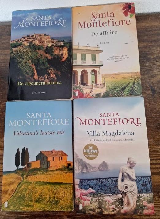 Santa Montefiore – Romanset, vier boeken, Ophalen of Verzenden, Gelezen, Santa Montefiore
