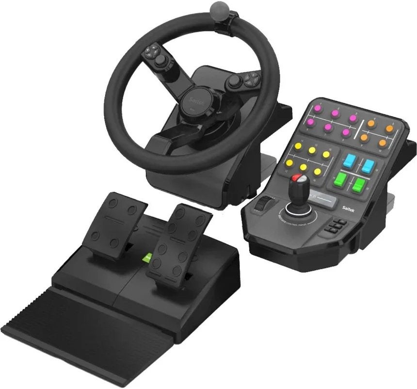 Farming simulator stuur, Computers en Software, Joysticks, Ophalen of Verzenden, Zo goed als nieuw