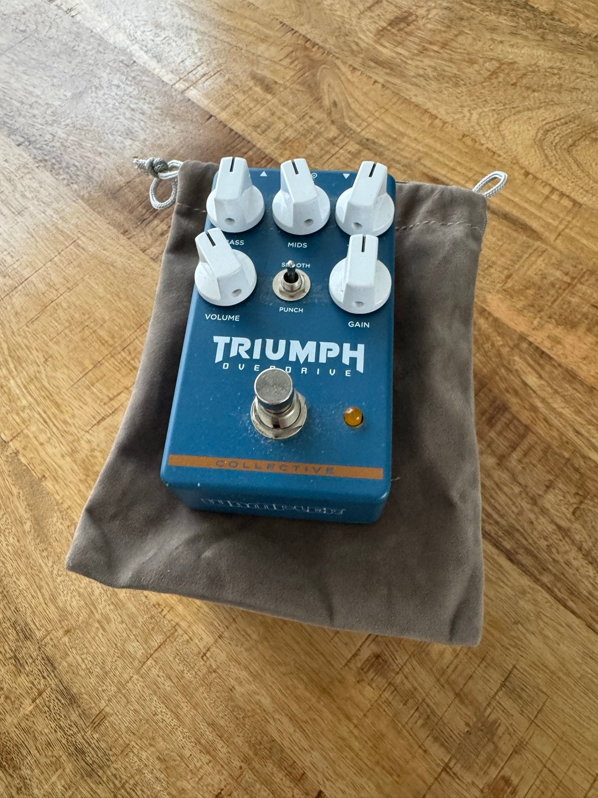 Wampler Triumph Overdrive - Gitaar Overdrive Pedaal, Ophalen of Verzenden, Zo goed als nieuw, Distortion, Overdrive of Fuzz