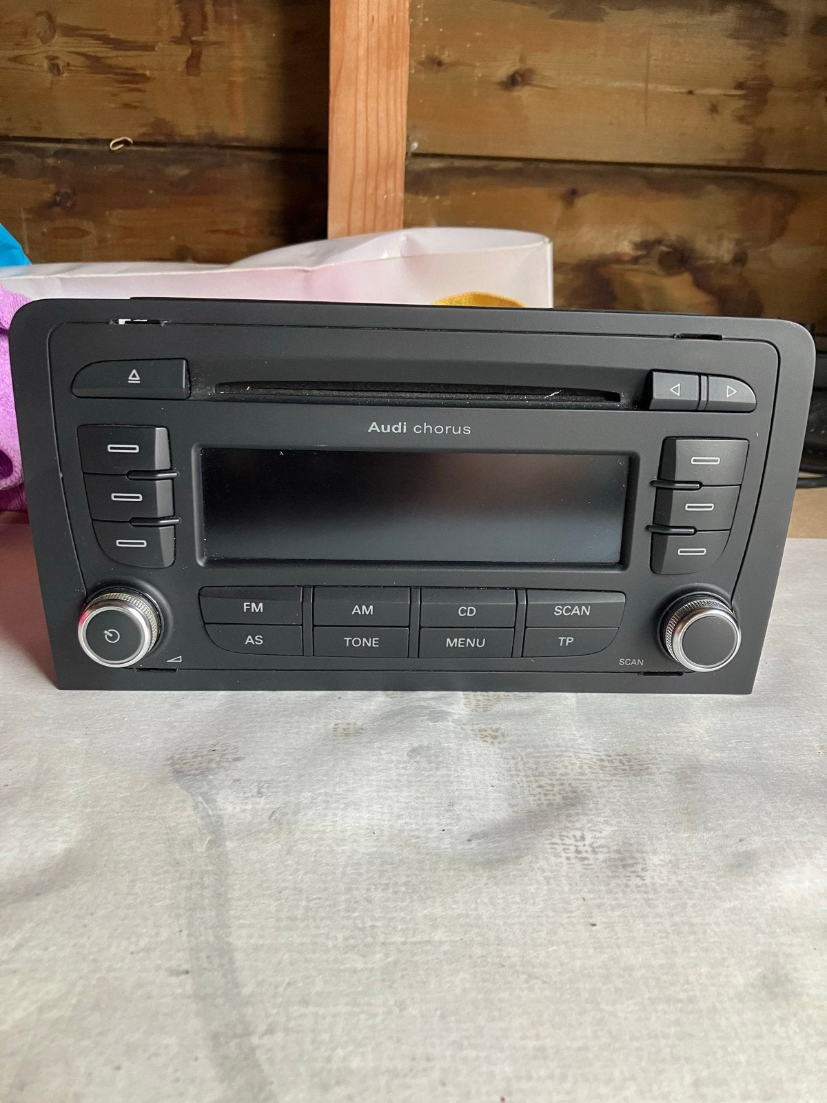 Audi A3 8P Auto Radio (2003-2013) - Model 2009, Ophalen of Verzenden, Gebruikt