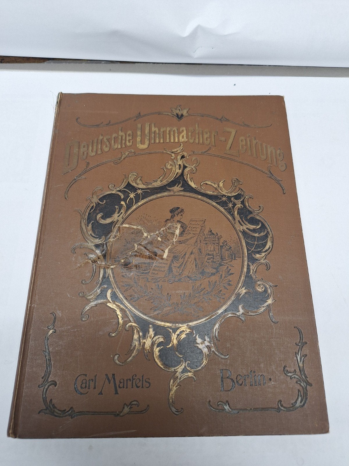 Deutsche Uhrmacher-Zeitung - Carl Marfels - 1904, Antiek en Kunst, Ophalen of Verzenden, Carl Marfels