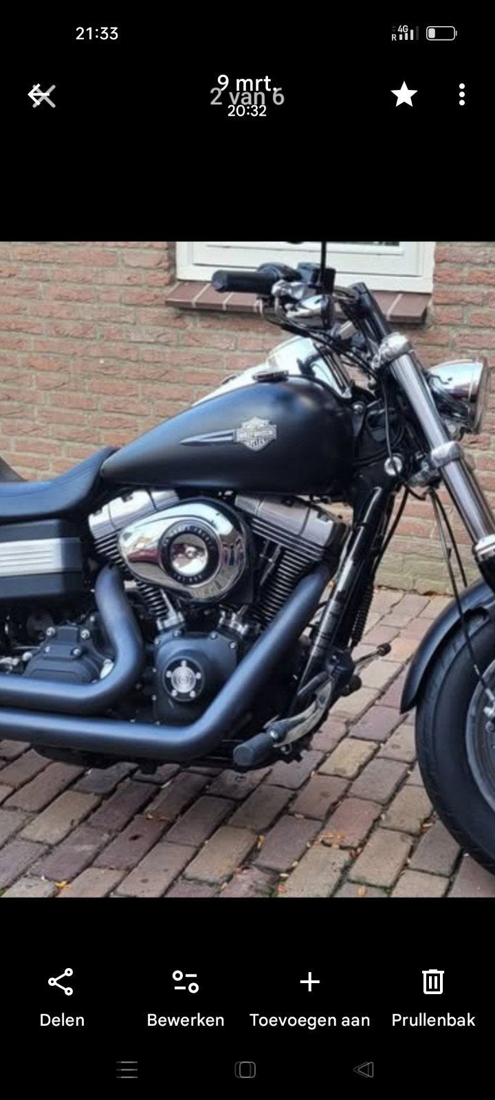 Harley Davidson Fat Bob Custom 2010 - USA Import, Motoren, Particulier, Chopper