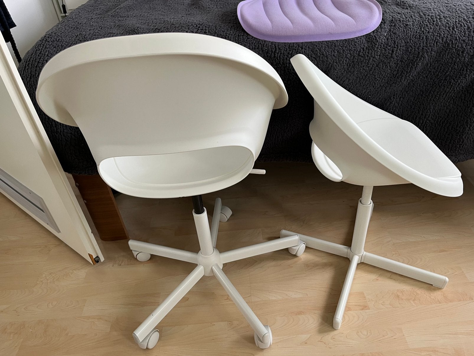 Ikea bureaustoel Loberget Malskar stoel bureau, Ophalen, Nieuw, Wit