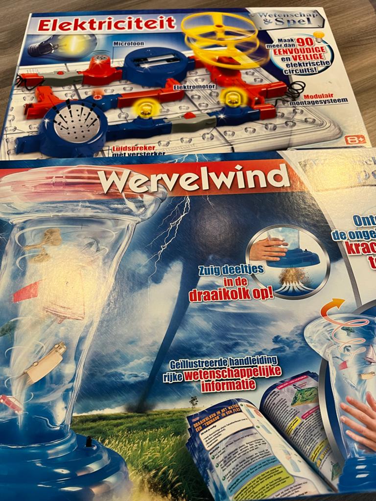 Clementoni Wetenschap & Spel: Elektriciteit & Wervelwind, Ophalen of Verzenden, Zo goed als nieuw, Elektronica, Met geluid
