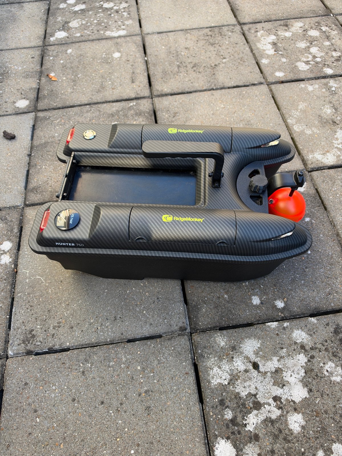 RidgeMonkey Hunter 750 voerboot met Deeper fishfinder, Watersport en Boten, Ophalen, Zo goed als nieuw, Overige typen