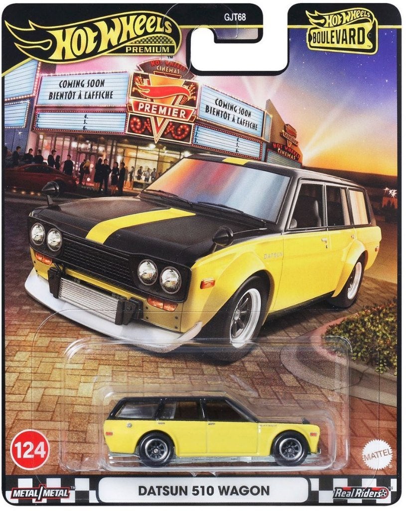 Hot Wheels Premium Datsun 510 Wagon - Boulevard, Ophalen of Verzenden, Nieuw