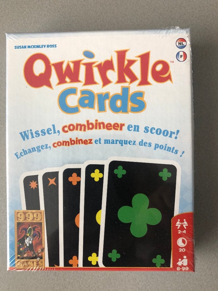 Spelletje Qwirkle Cards, Hobby en Vrije tijd, Ophalen of Verzenden, Nieuw
