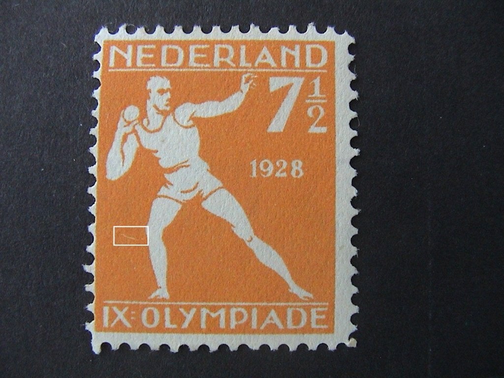 plaatfout 216 , ongebruikt., Ophalen of Verzenden, T/m 1940, Postfris