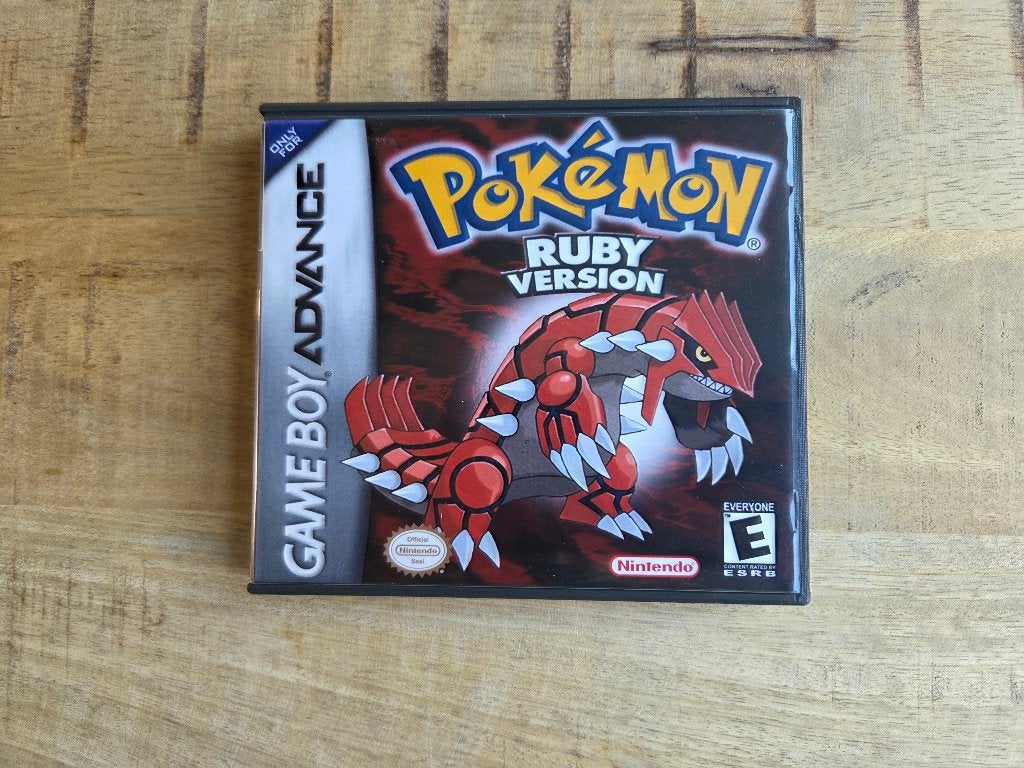 Pokemon Ruby Custom Game Case (Nintendo GameBoy Advance), Spelcomputers en Games, Games | Nintendo Game Boy, 1 speler, Nieuw, Ophalen of Verzenden