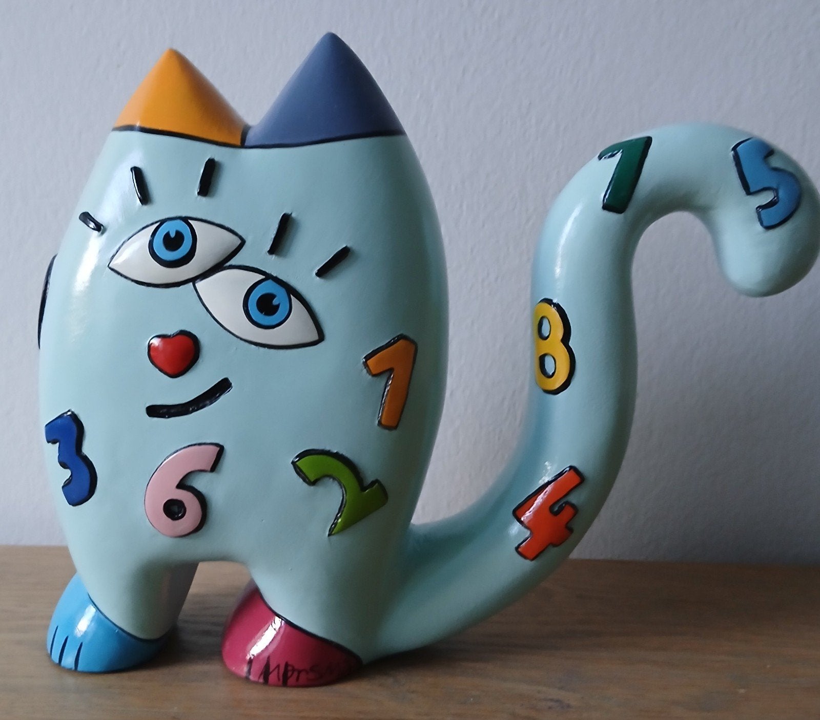 Nine Lives Cat. Jean-Paul Marsman. Pop-Art beeld., Ophalen of Verzenden