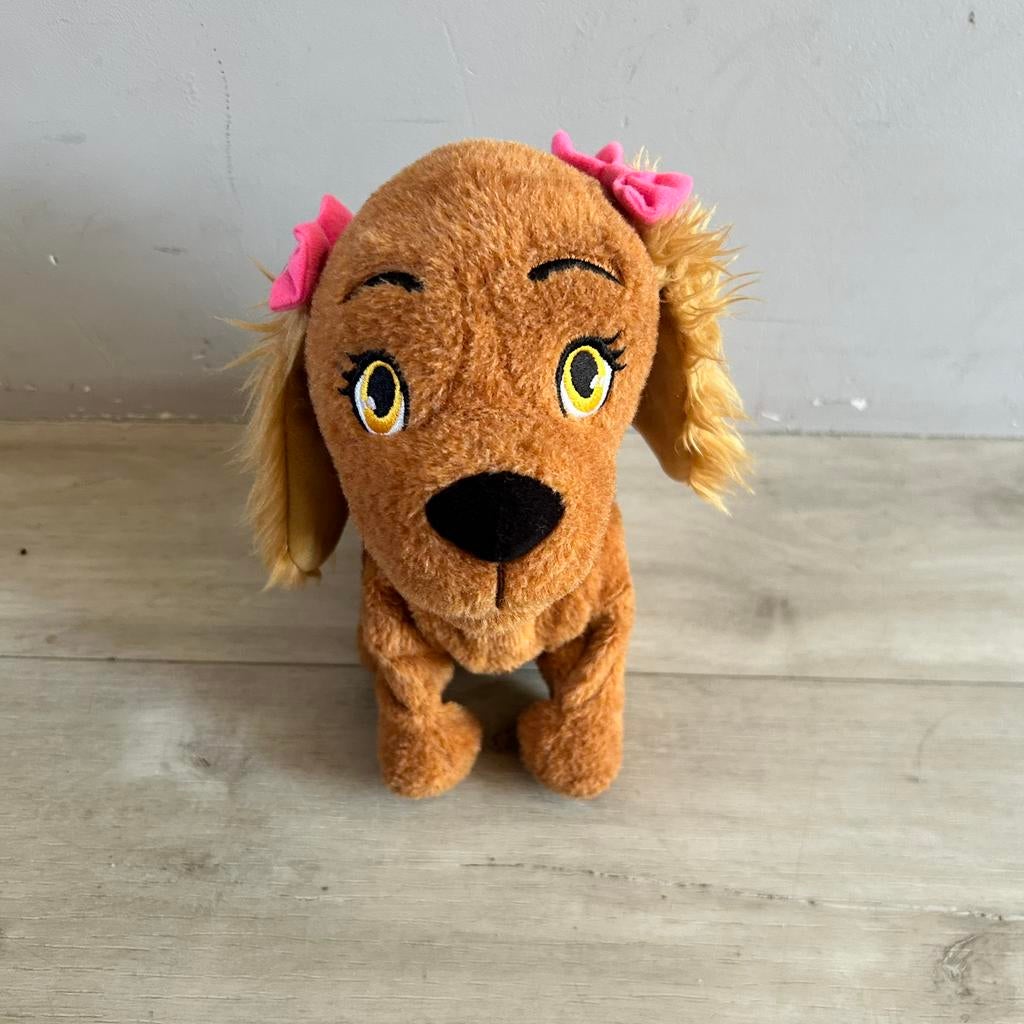 Originele Interactieve Hond Lucy – IMC Toys, Ophalen of Verzenden, Zo goed als nieuw, Met geluid