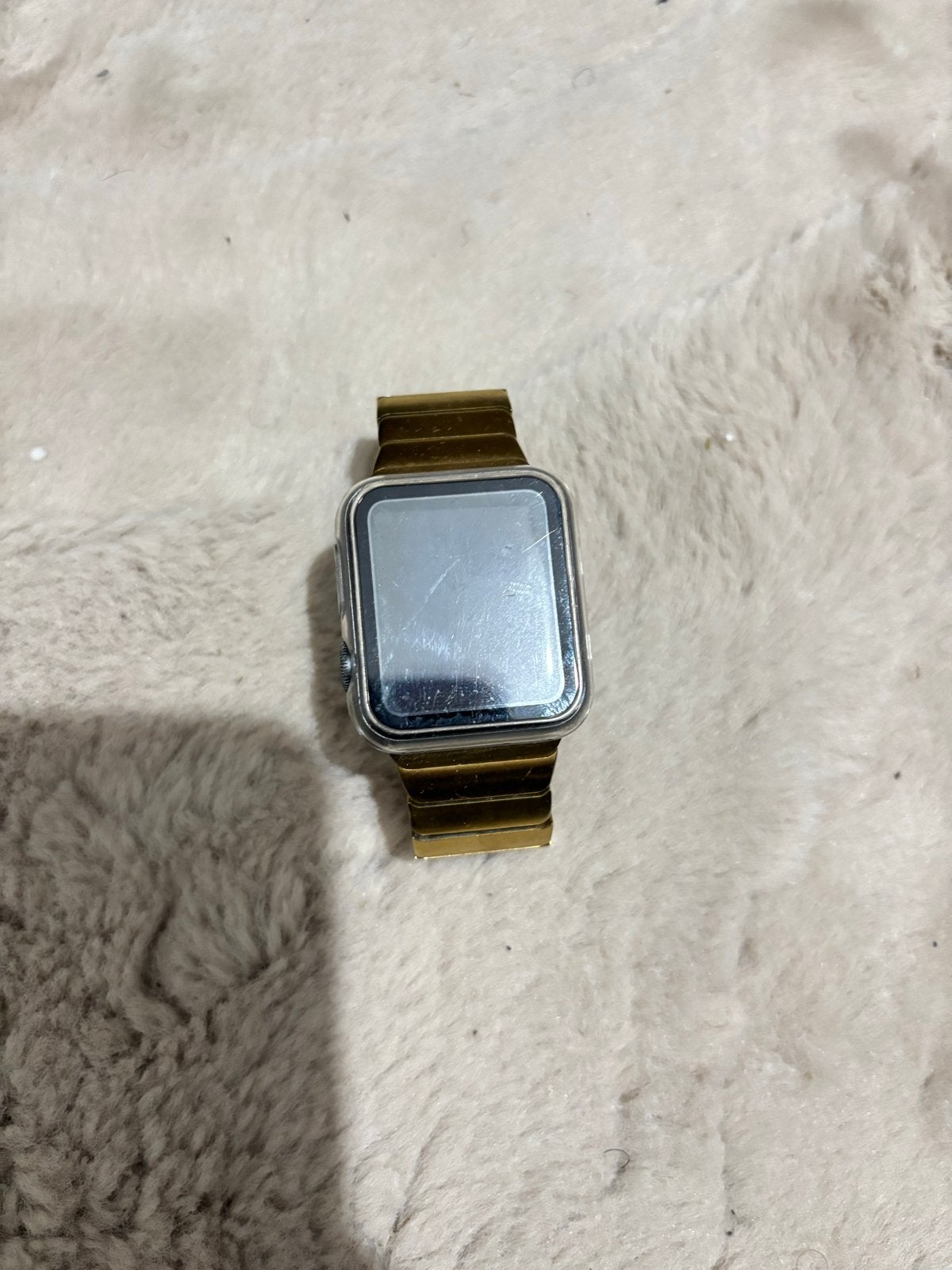 Apple Watch (2022) met gouden band en oplader, Ophalen, Gebruikt, Hartslag, IOS