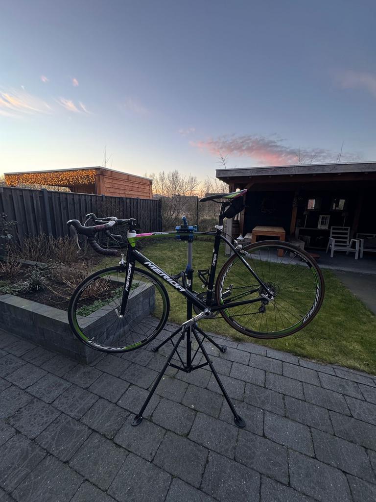 Merida racefiets maat L (56 inch)met Shimano Tiagra, Gebruikt, Heren, 15 tot 20 versnellingen, 53 tot 57 cm