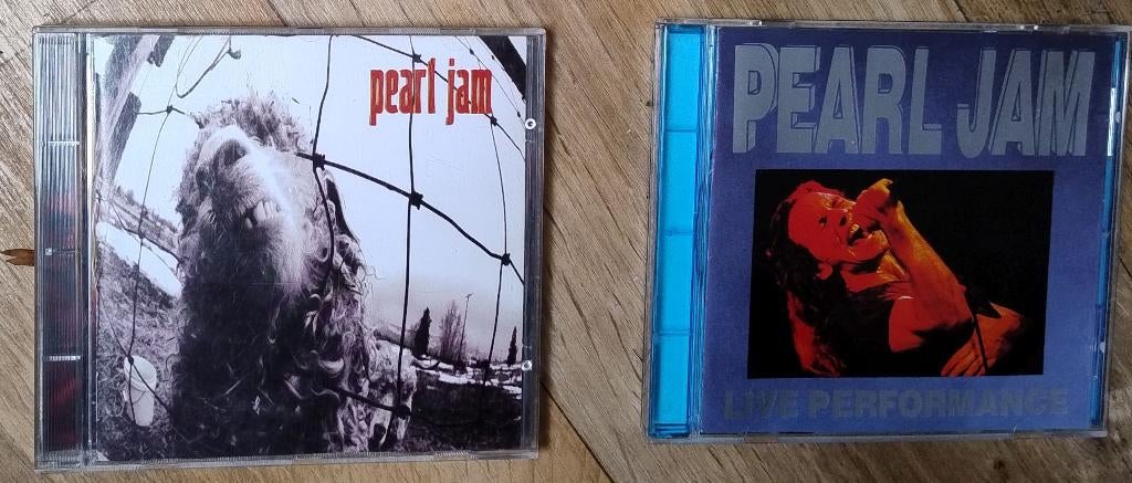 2x CD Pearl Jam (volgens mij 1x bootleg), Ophalen of Verzenden, Zo goed als nieuw, Poprock