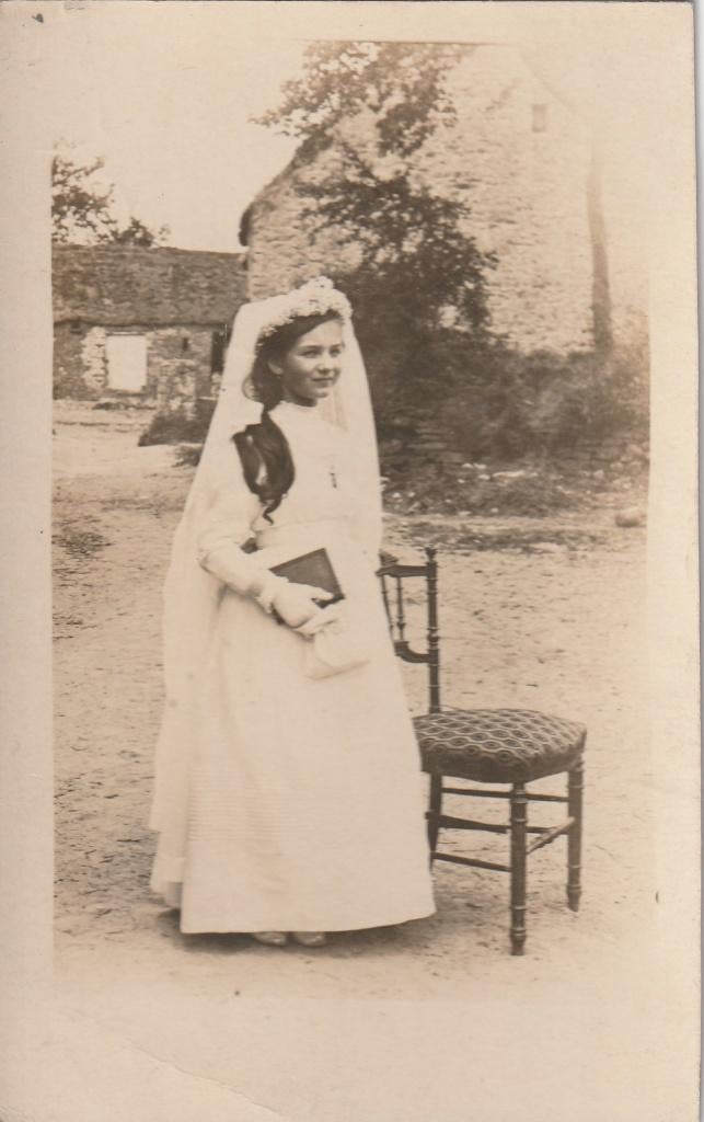 fotokaart  -   communie kant, Verzenden, Voor 1940, Zo goed als nieuw