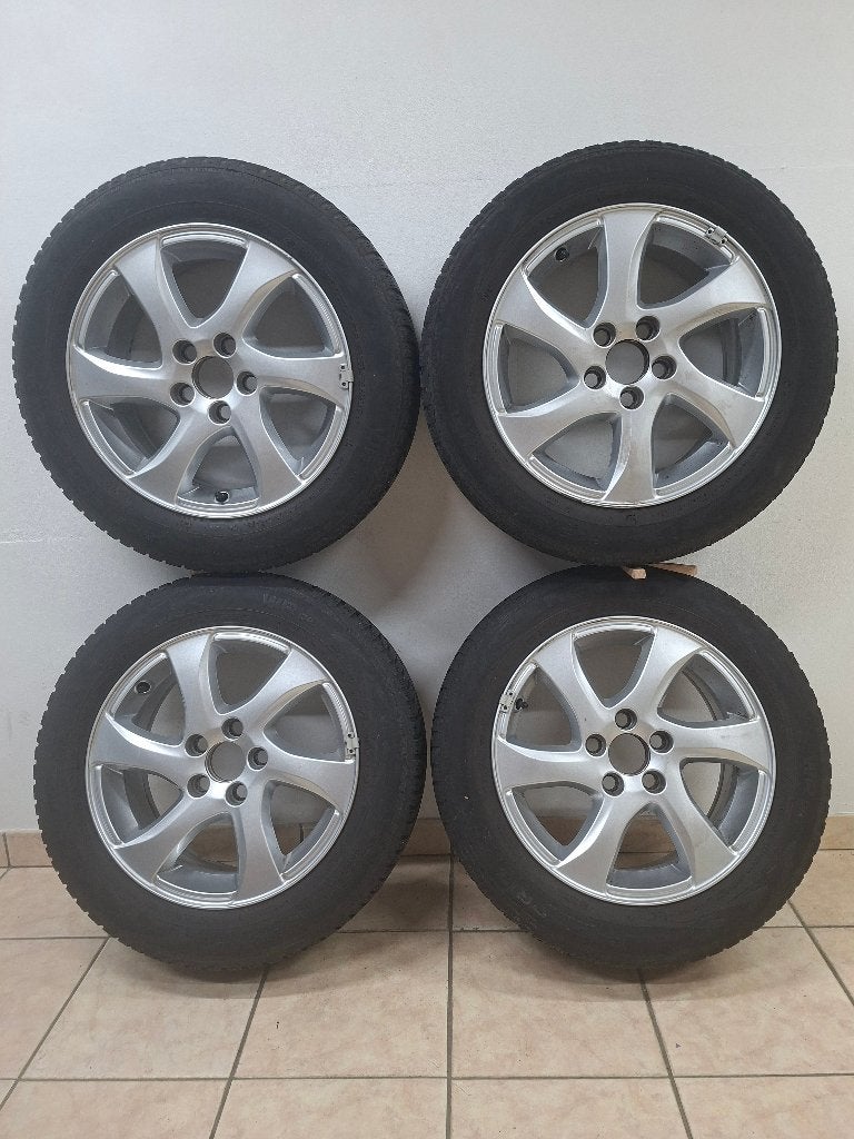complete Volvo winterbandenset (gebruikt), Ophalen, Gebruikt