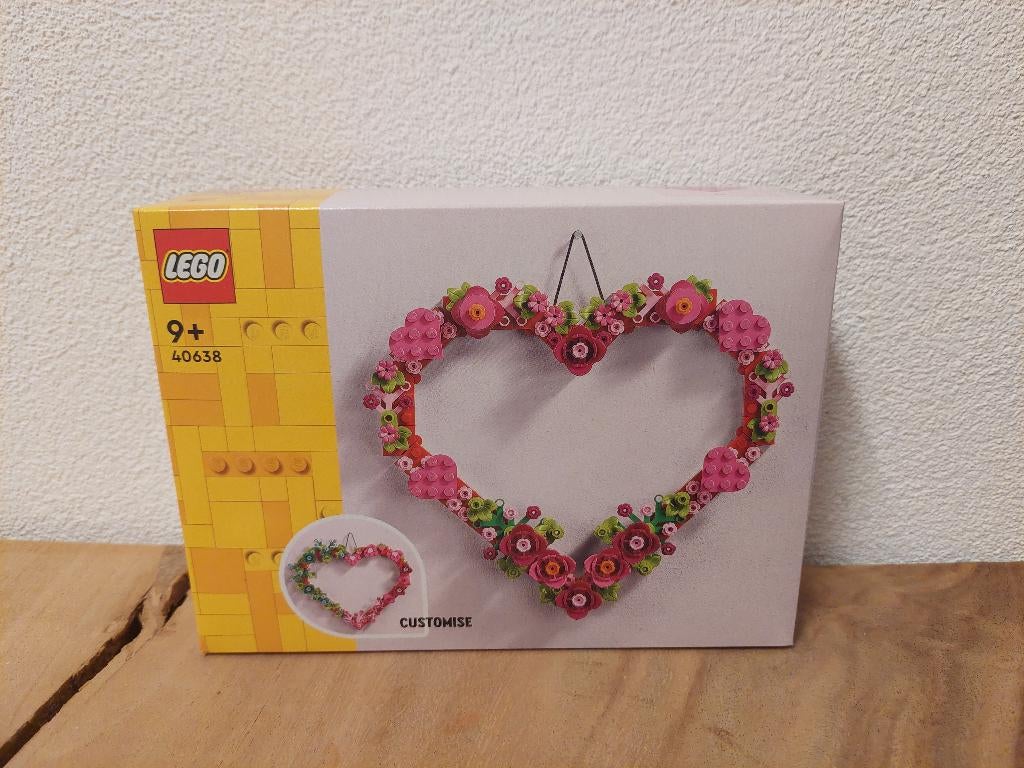 Lego 40638 Hartvormige versiering nieuw, Lego, Lego, Lego, Nieuw