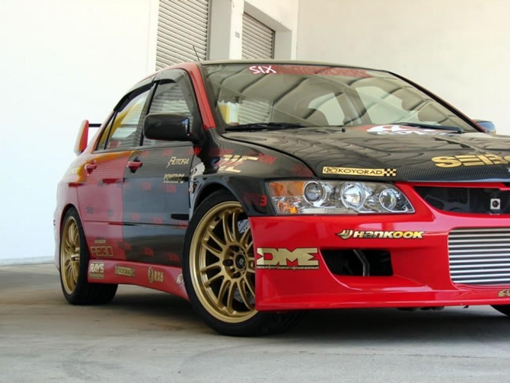 Seibon Carbon wide fender 10mm - Evolution Evo VIII 8 03-05, Ophalen of Verzenden