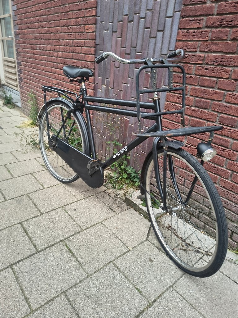 Dubbelstang transportfiets met terugtraprem, Terugtraprem, Gebruikt, 57 tot 61 cm, Ophalen