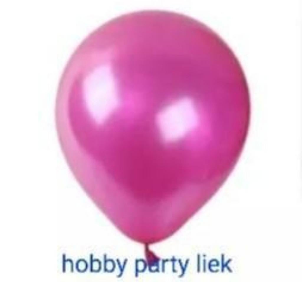 ROZE / donkerroze en confetti ballonnen (5+5+5) nr C637, Ophalen of Verzenden, Nieuw, Versiering, Verjaardag