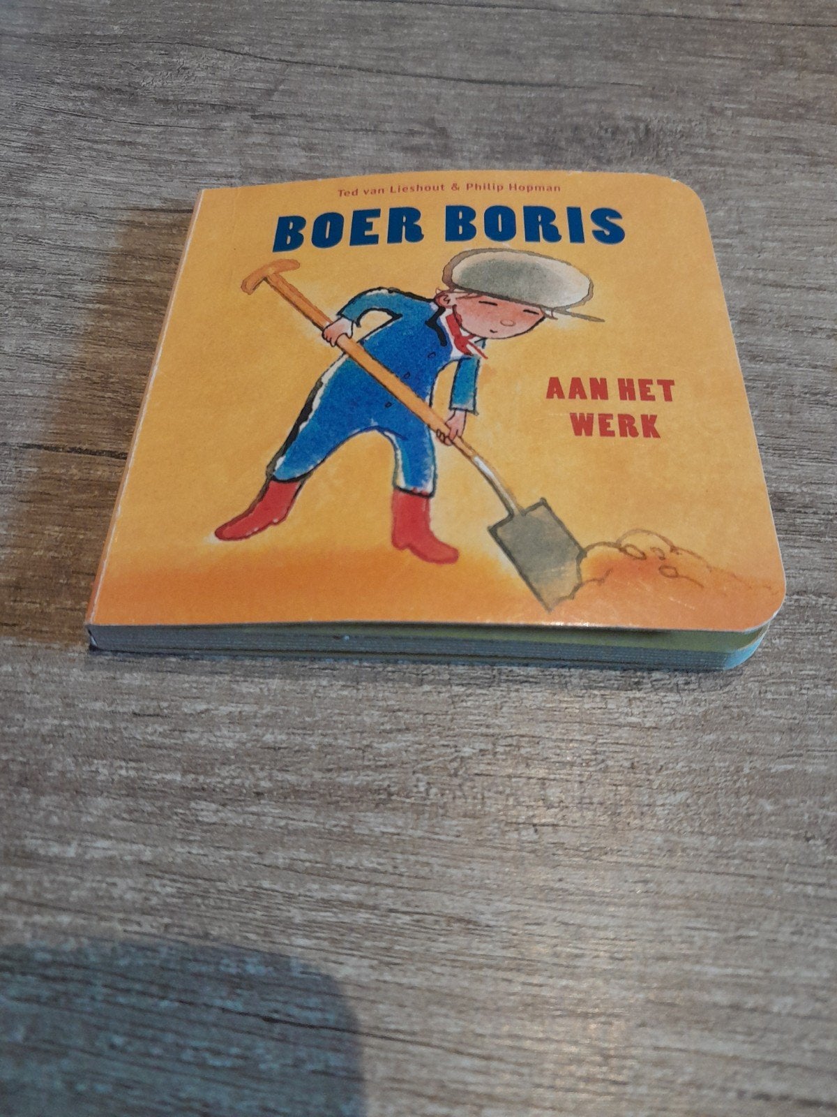 Boer Boris aan het werk - Hardcover kinderboek, Fictie algemeen, Jongen of Meisje, Ophalen of Verzenden, Zo goed als nieuw