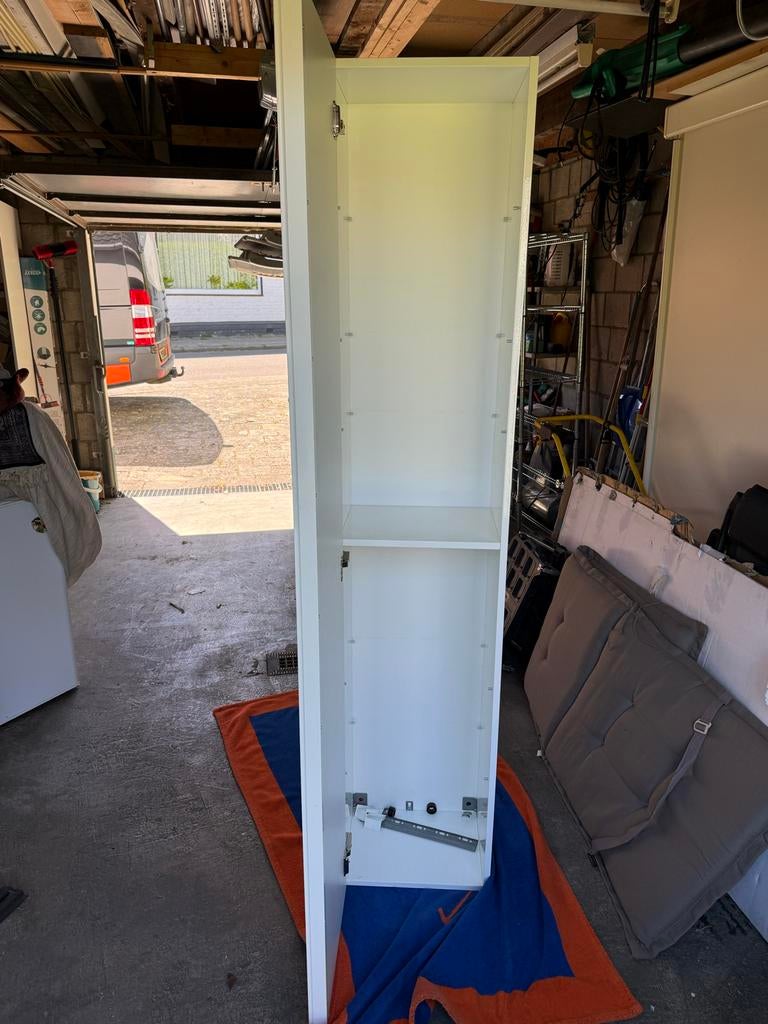 IKEA Badkamerkast met glazen legplanken, Huis en Inrichting, Ophalen, Gebruikt, Wit, Overige typen