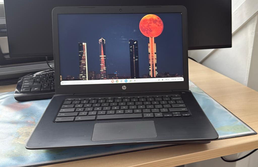 HP Chromebook 14 inch – met B&O Audio & studie of browsen!, Ophalen of Verzenden, Gebruikt, 14 inch, 4 GB of minder