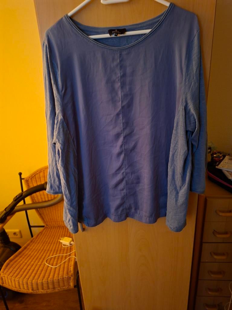 Monari top met lange mouwen, Kleding | Dames, Ophalen, Blauw, Maat 46/48 (XL) of groter, Zo goed als nieuw