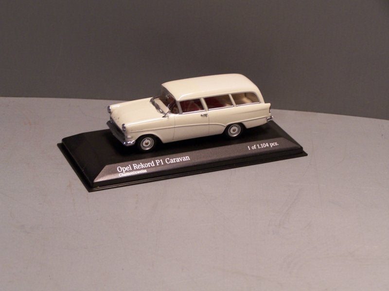 Opel Rekord P1 Caravan Nieuw, Auto, Nieuw, Ophalen of Verzenden, MiniChamps