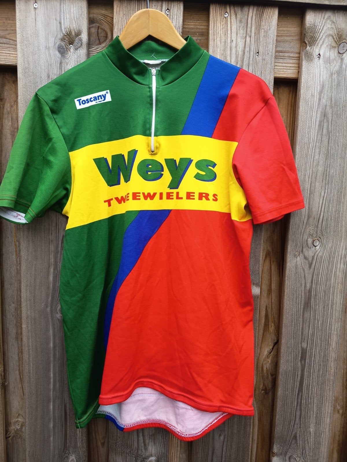 Wielershirt Weys tweewielers, Ophalen