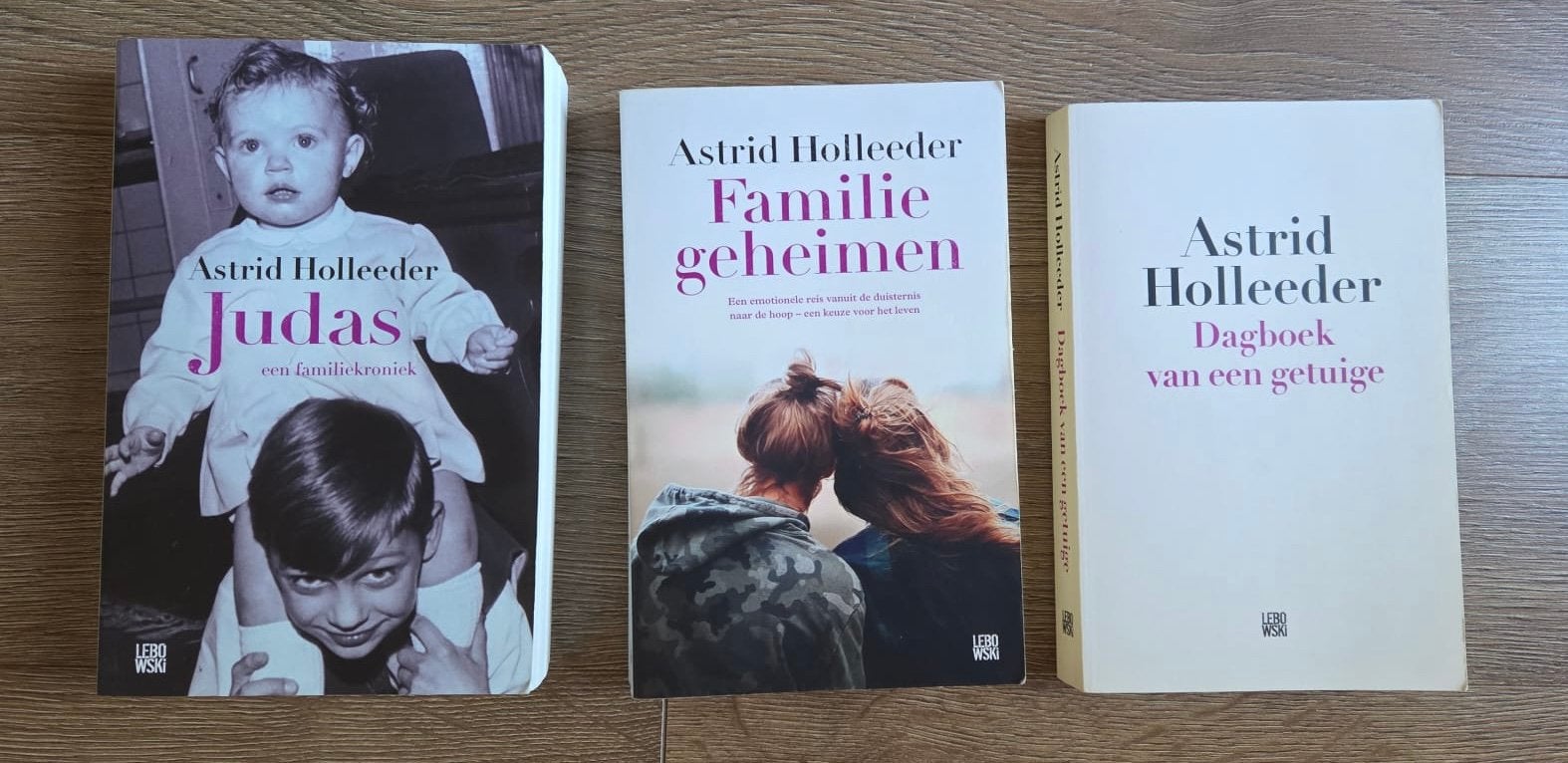 Astrid Holleeder boeken - deel 1 t/m 3, Ophalen of Verzenden, Zo goed als nieuw, Astrid Holleeder, Nederland