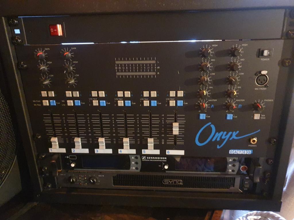Karokeset dateq sennheiser mancave geluidsset, Muziek en Instrumenten, Ophalen of Verzenden
