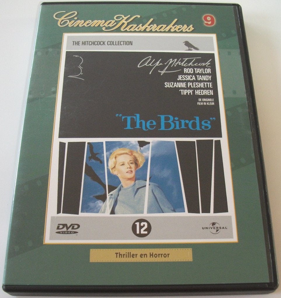 Dvd *** BIRDS *** The Hitchcock Collection, Cd's en Dvd's, Dvd's | Horror, Overige genres, Duits, Ophalen of Verzenden, Zo goed als nieuw