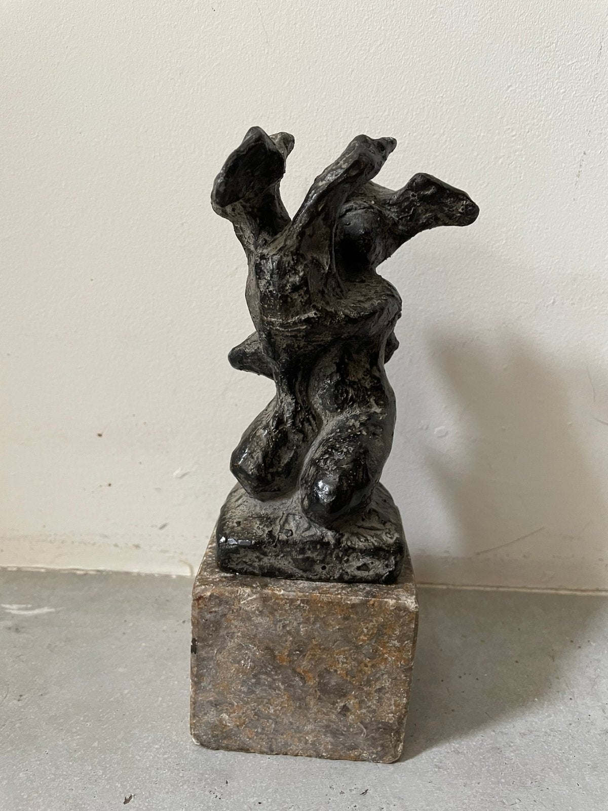 Bronzen beeld ‘Leda en de zwaan’, Ophalen of Verzenden