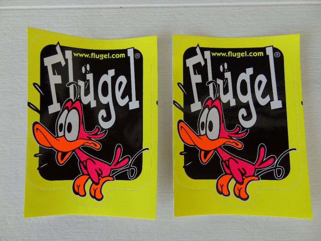 NIEUW! 2 Flugel Stickers >Snelle Verzending!<, Verzamelen, Ophalen of Verzenden, Nieuw, Gebruiksvoorwerp
