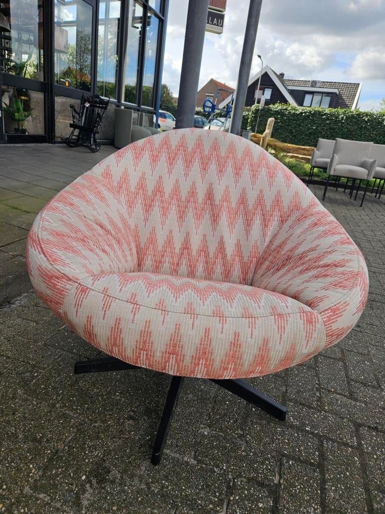 Outdoor fauteuil tuin stoel Eija, Huis en Inrichting, Fauteuils, Ophalen of Verzenden, Nieuw, Stof, 50 tot 75 cm