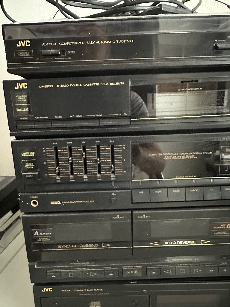 Stereo set, Audio, Tv en Foto, Stereo-sets, Ophalen, Gebruikt, JVC, Tuner of Radio