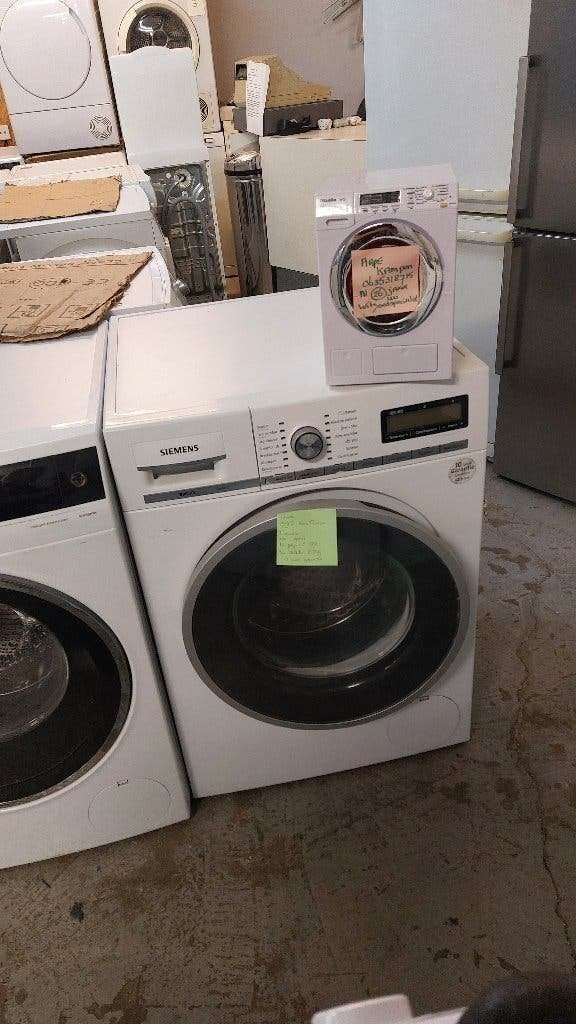 9kg SIEMENS 1600  wasmachine 299 Arpe Kampen  0635318715, Ophalen, 8 tot 10 kg, Refurbished, 1600 toeren of meer