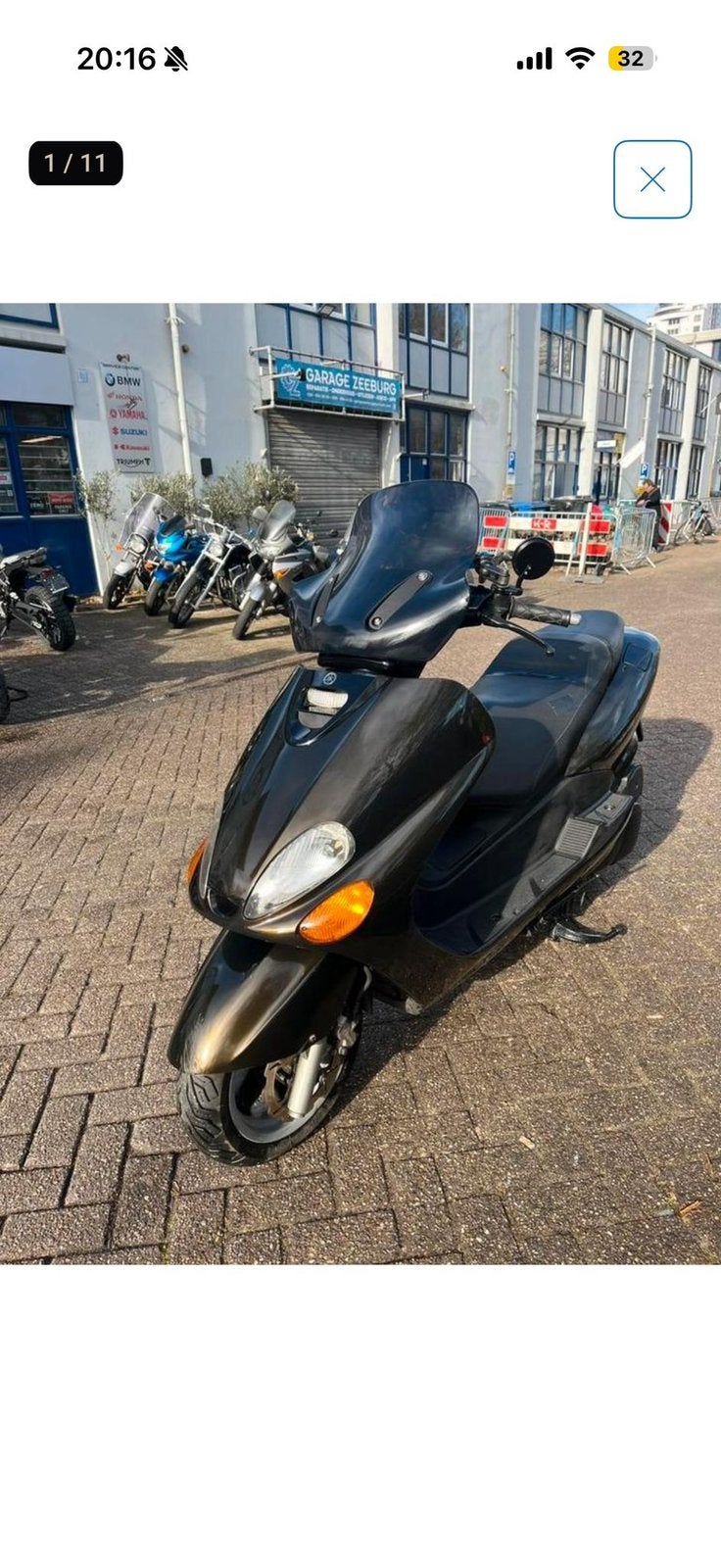 Yamaha majesty 125cc, Ophalen of Verzenden, Zo goed als nieuw, Overige modellen
