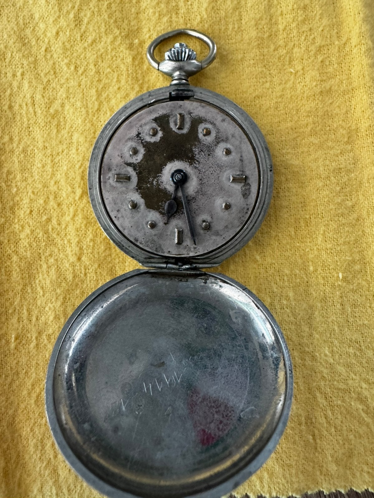 Zakhorloge voor blinden., Verzenden, Staal, Overige merken