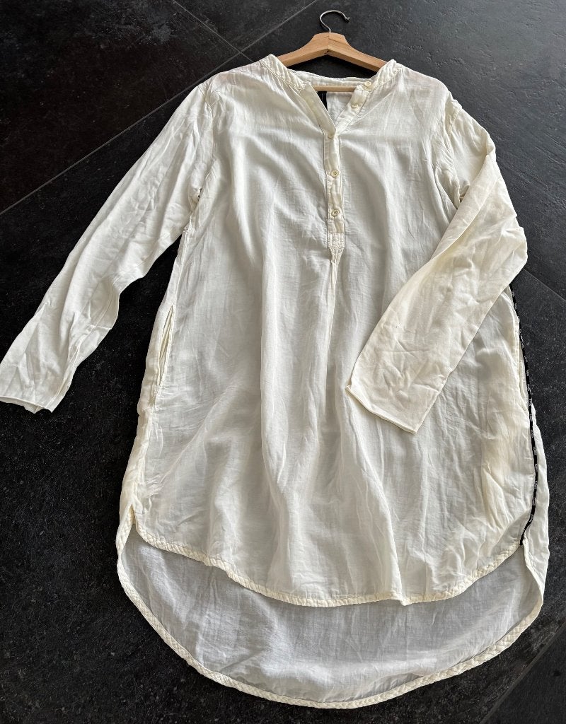 10days NIEUW oversized vanilla dress / tuniek, Maat 38/40 (M), Verzenden, Wit, 10days
