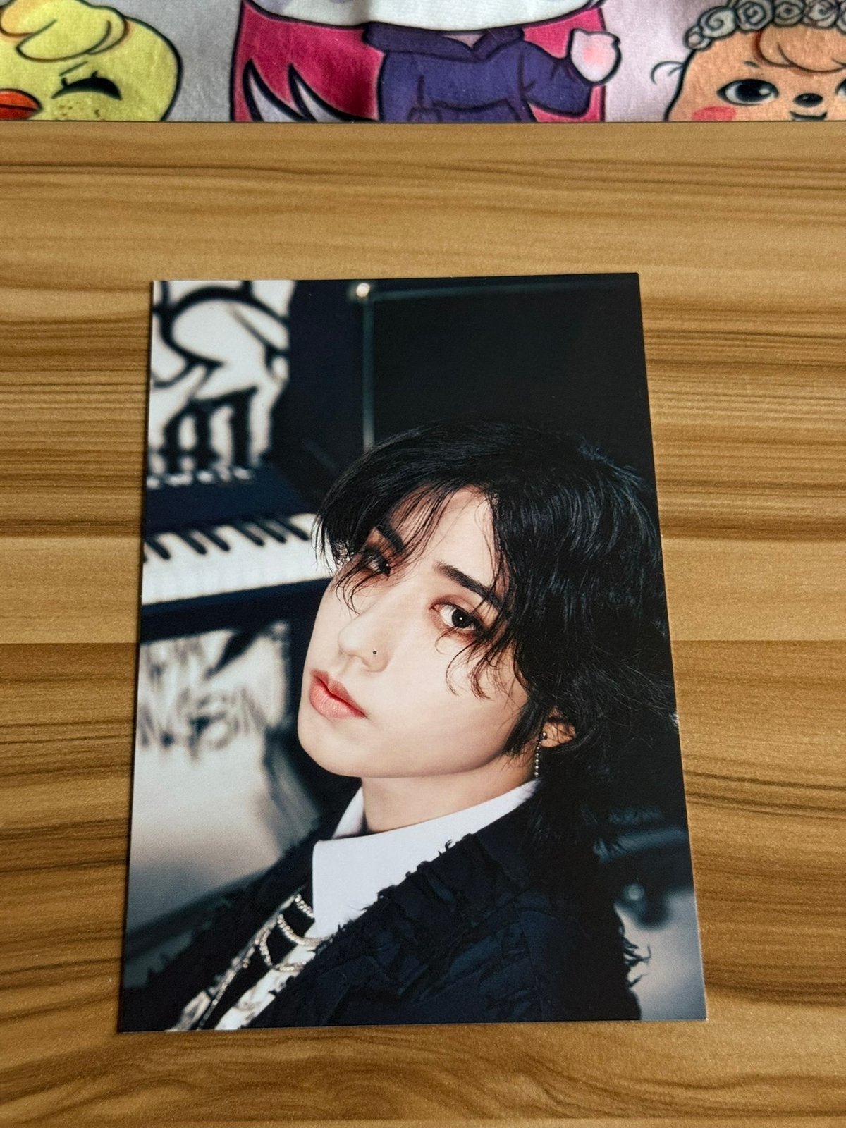Stray Kids Han postcard dominate, Ophalen of Verzenden, Zo goed als nieuw, Foto of Kaart