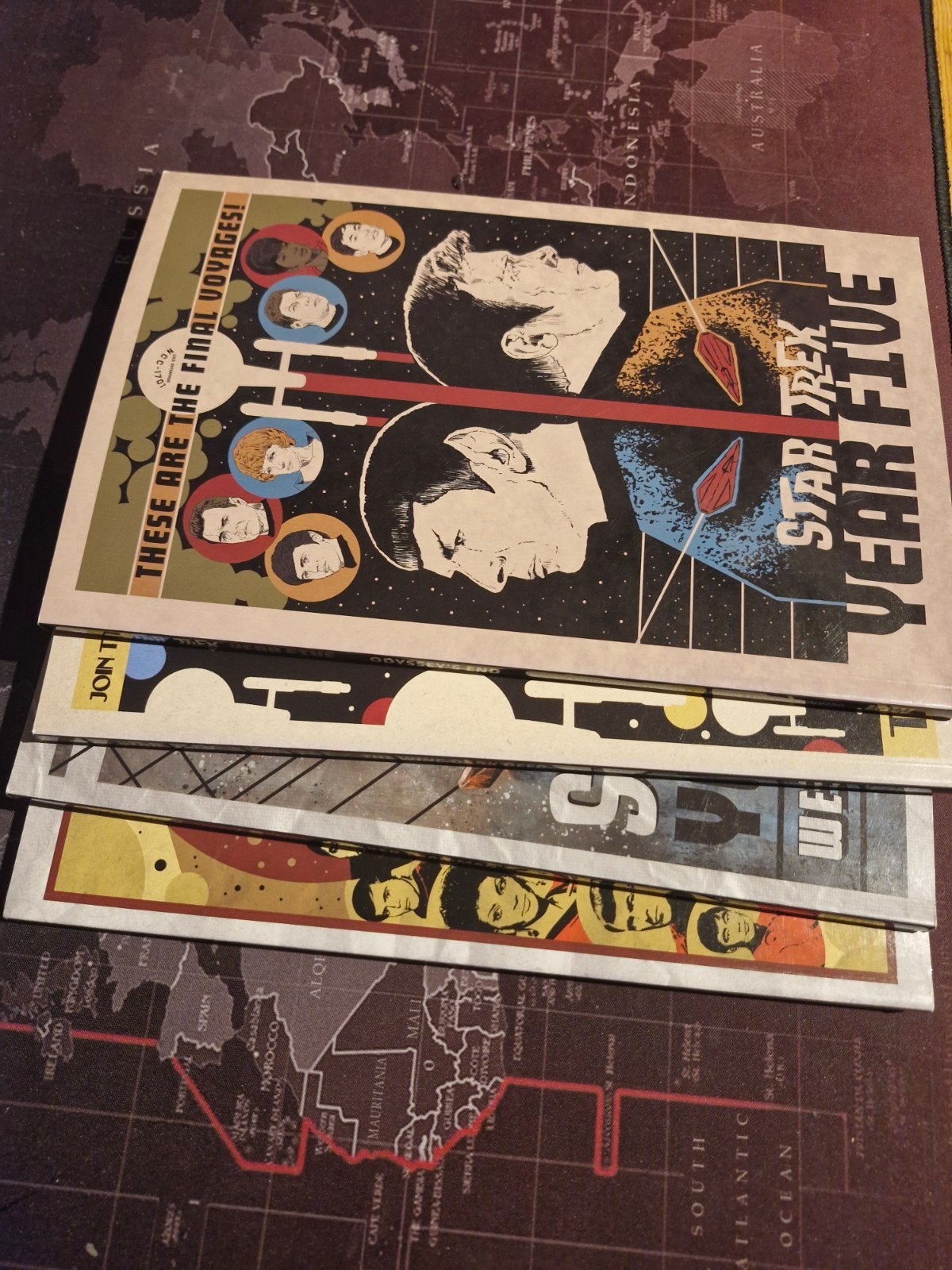 Star Trek Year Five - Complete serie (4 stripboeken), Boeken, Stripboeken, Complete serie of reeks, Ophalen of Verzenden, Zo goed als nieuw